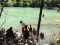 Multi-agency recovery Aug 15 2017 following missing camper incident near Tri-Dam Powerhouse July 18