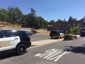 Tuolumne County Sheriff's deputies blocked off parking lot adjacent to National Hotel in Jamestown, on Aug 7,2017, the scene of an apparent suicide