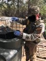 Drug raid site in Railroad Flat