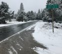 Snow along Ebbetts Pass HWY4