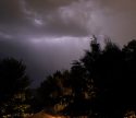 Lightning over Sonora from Racetrack Rd