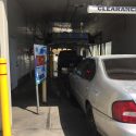 Where cash kiosk once stood at the Sonora Express Carwash