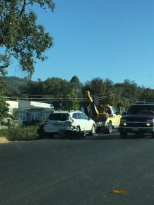 Crash on Highway 108