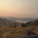 Early Morning Smoke over New Melones