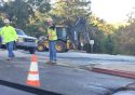 TUD Crew working on Sonora Water Pipe Break