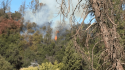 Fire behind Sonora High School Oct 24 2017