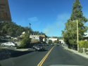 Fire behind Sonora High causes drift smoke up South Washington Street Oct 24 2017