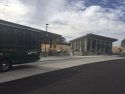 Transit center off Justice Center Drive