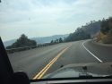 Smoky skies over New Melones in Calaveras County