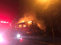 Fire Destroys Mountain Ranch Home
