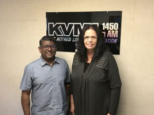 Raj Rambob and Tamara Dockstader