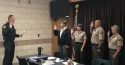 Sheriff DiBasilio Swears In Volunteers