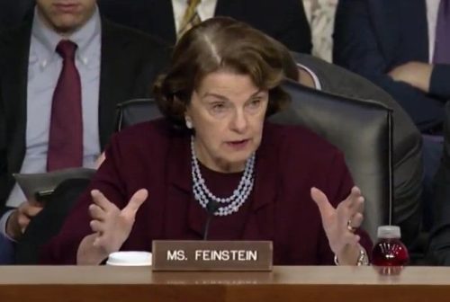 California Sen. Dianne Feinstein