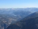 Yosemite Empire Fire smoldering