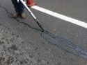 Crack Sealing On Tuolumne Road