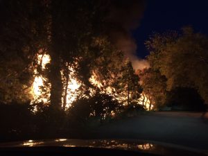 Early morning structure fire in Sonora