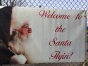 2017 Interfaith Coat Drive and Santa Fly-in Welcome sign