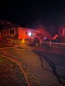 Firefighters battle Sonora house fire