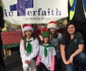 Helpers at 2017 Interfaith Coat Drive and Santa Fly-in