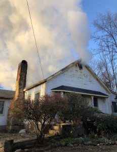 Attic Fire In Vallecito