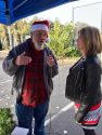 KKBN hosts Big Joe and Bridgette at 2017 Interfaith Coat Drive and Santa Fly-in