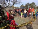 Kids waiting for St. Nick to arrive at 2017 Santa Fly-in and Interfaith Coat Drive