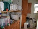 Indoor marijuana grow chenicals found