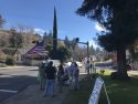 Protesters Outside Mother Lode MLK Jr. Celebration