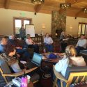 Tuolumne County Supervisors and department head's governance workshop at Rush Creek Lodge in the Groveland area
