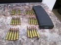 AR-15 rifle ammunition found