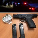 Items confiscated during traffic stop
