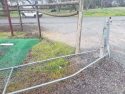 Damaged gate