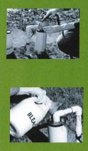 Risk of flood water ground well contamination pamphlet