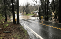 Flooding at Longeway Rd at Twain Harte Creek (File Photo)