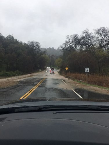 Local road flooding