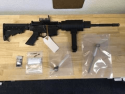 Burdan Felon In Possession Of TCSO Evidence Photo