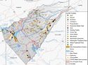 Calaveras County potential erosion chart