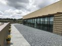 Top outside level of the Health Pavilion and Diana J. White Cancer Institute