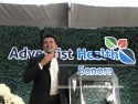 Andrew Jahn at ribbon cutting For Adventist Health Sonora's Health Pavilion and Diana J. White Cancer Institute