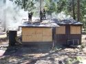 Live fire drill in Mi-Wuk Village