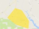 Power outage in accident area