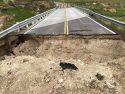 Section of La Grange Road/J-59 washed out 4-17-18