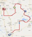 Amgen Tour Of California Stage Five Route