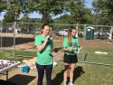Luc's widow Cassy announces winners