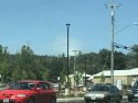 Smoke plume seen in Sonora near the upper Savemart store