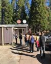 Yosemite National Park Big Oak Flat enterance restrooms