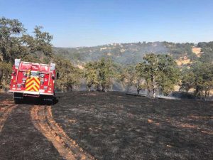Bond Fire on J-59/La Grange Road