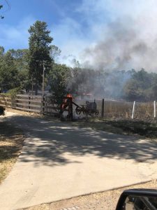 Boyer Fire in Mariposa County