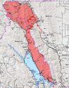 County Fire evacuation map