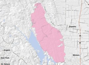 County Fire map